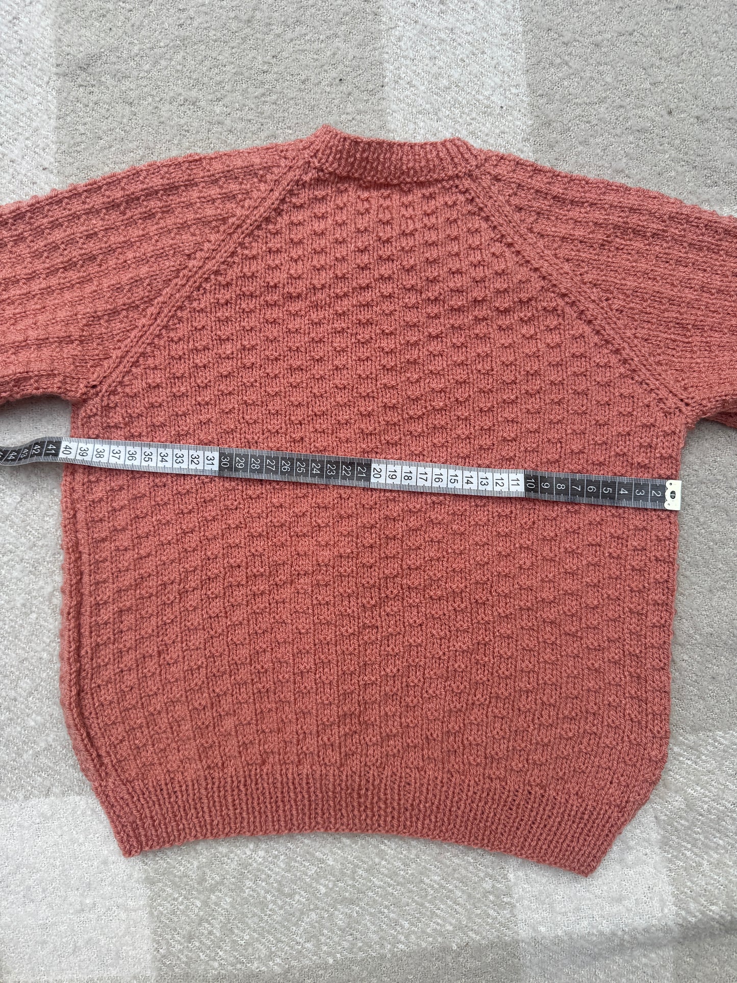 4-6 years vintage peach cardigan