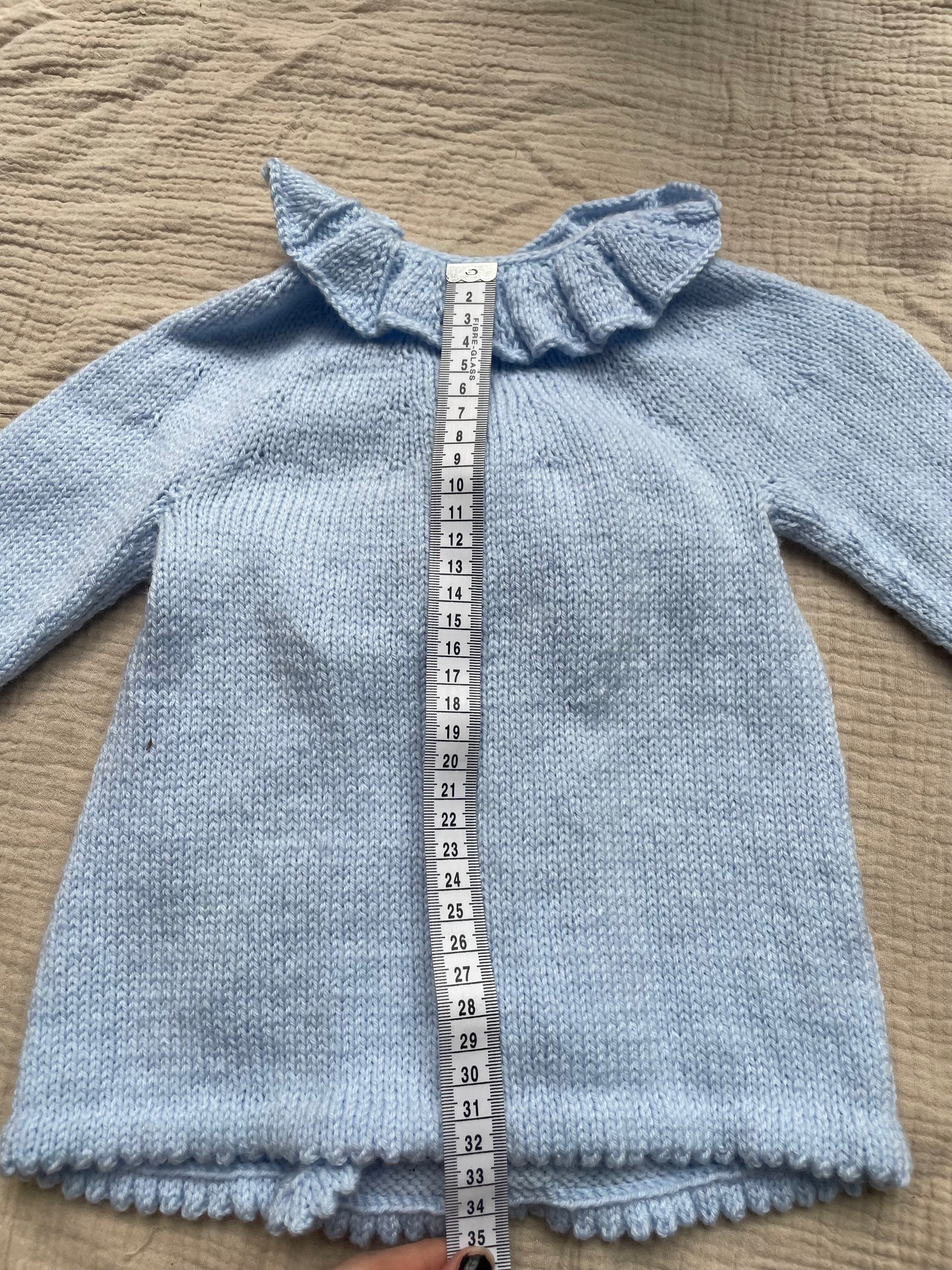 12-18m light blue cardigan