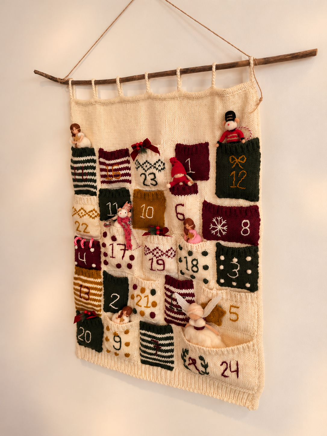 Pre-Order XL Heirloom Handknitted Advent Calendar