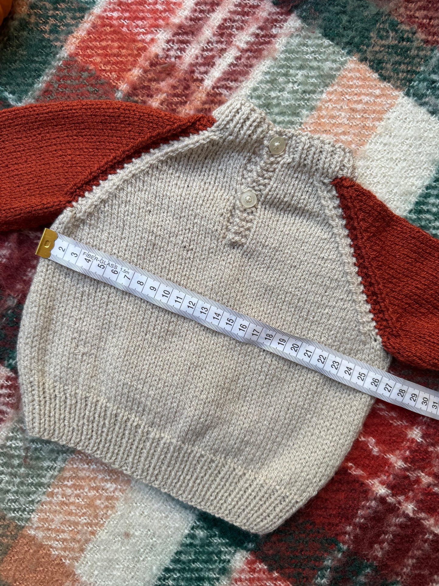 0-6m Autumn Fox Jumper