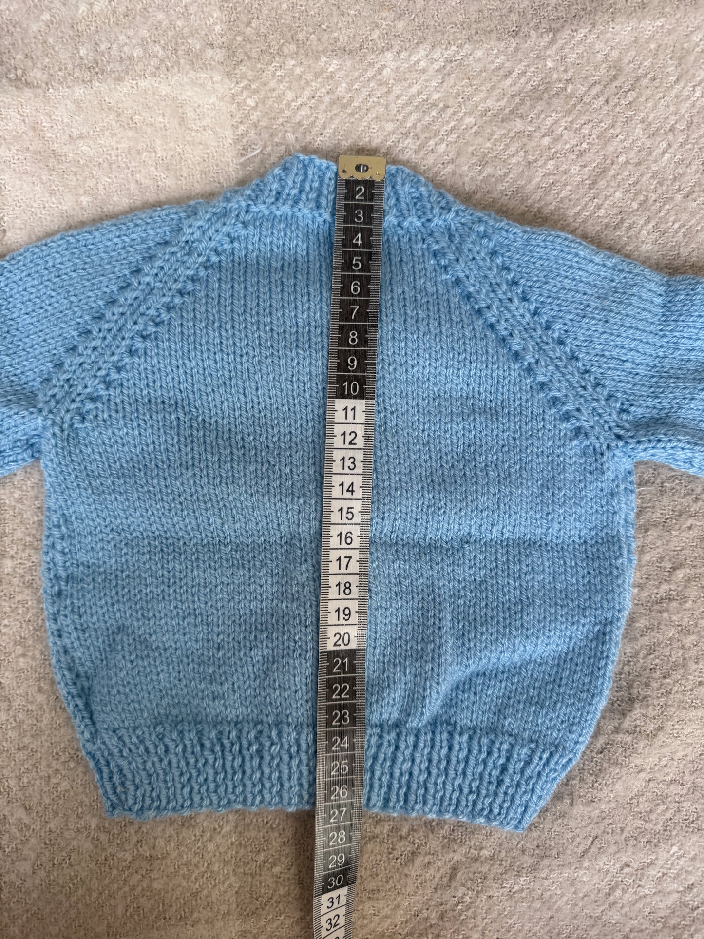 0-3m cloud blue cardigan
