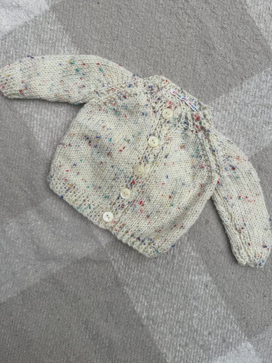 0-1m fleck cardigan