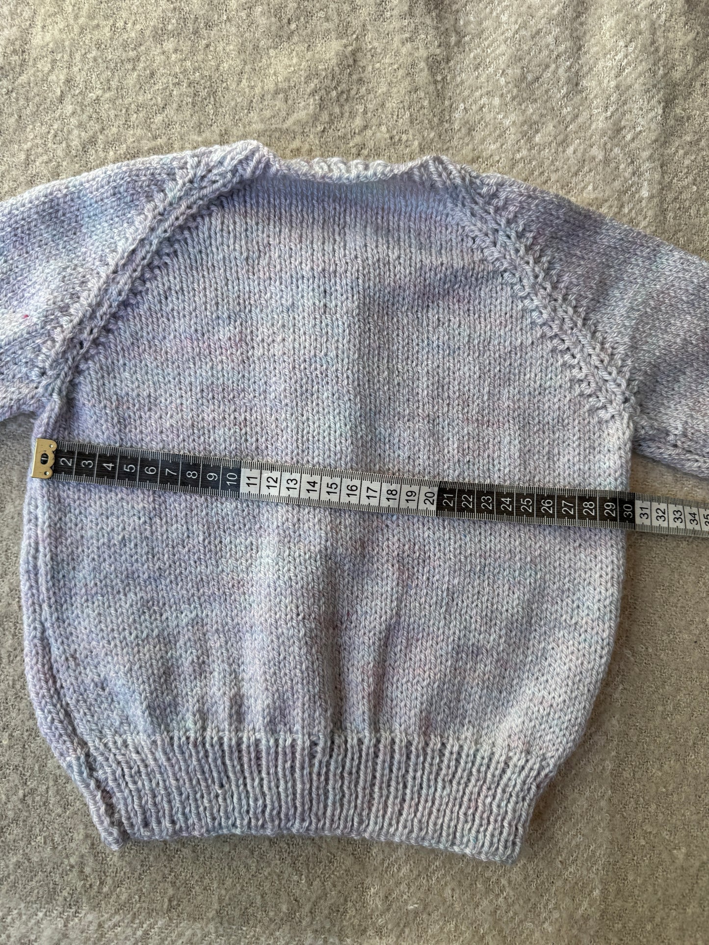 12-18m multi fleck cardigan