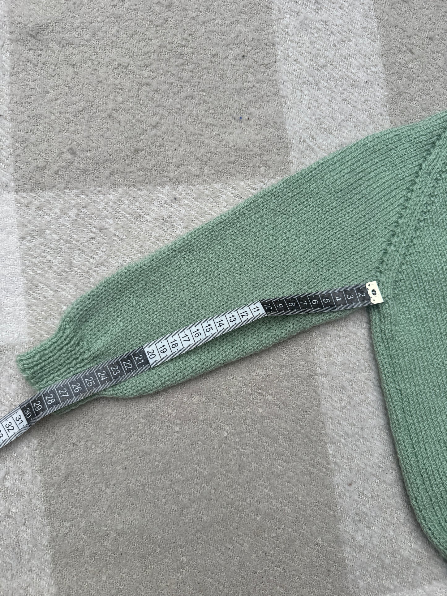 2-3 years pale sage cardigan