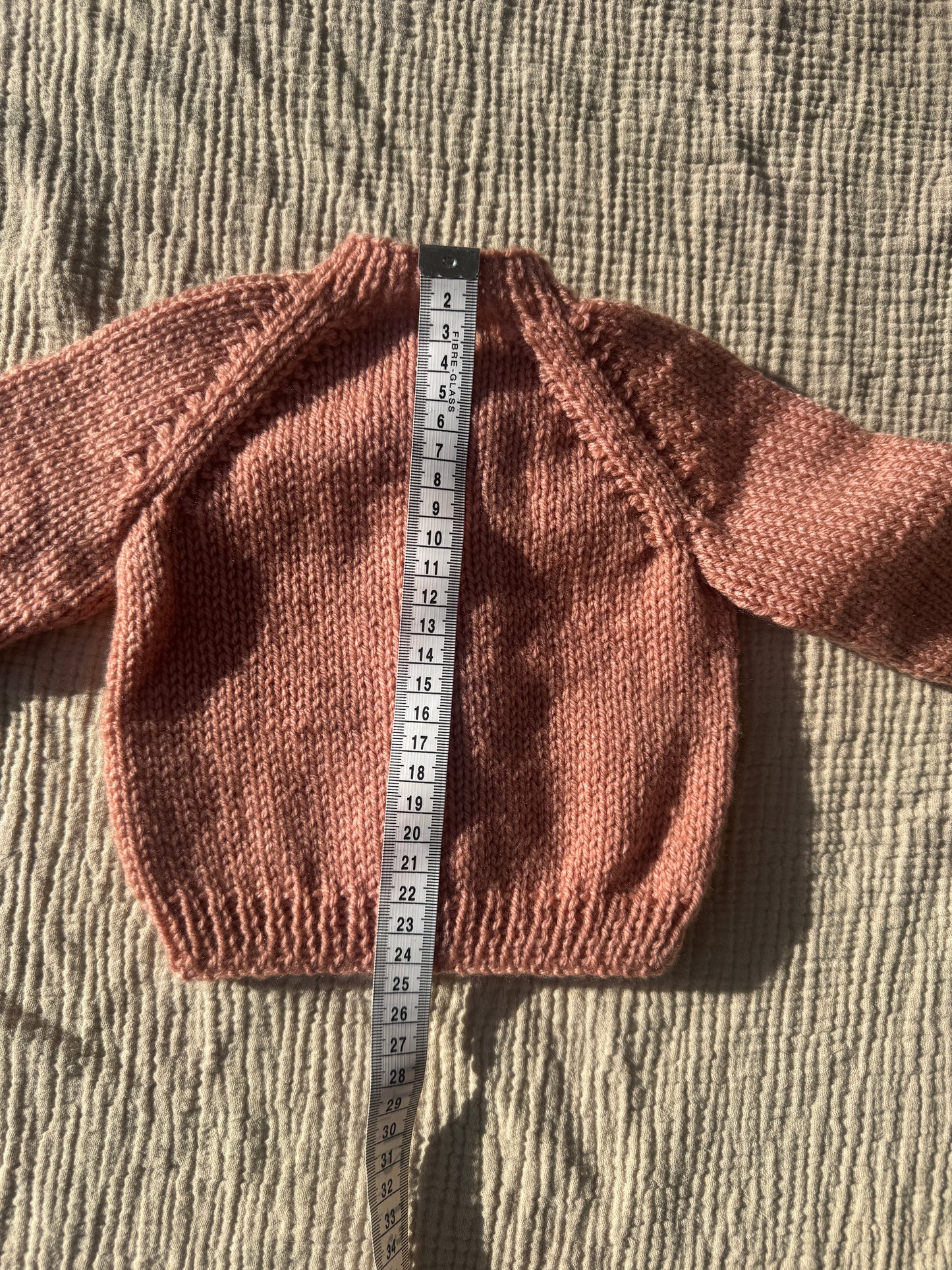 0-3m clay cardigan
