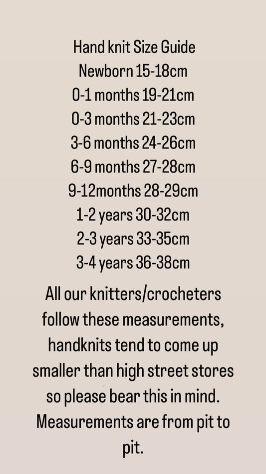 7-8years chunky cream jumper