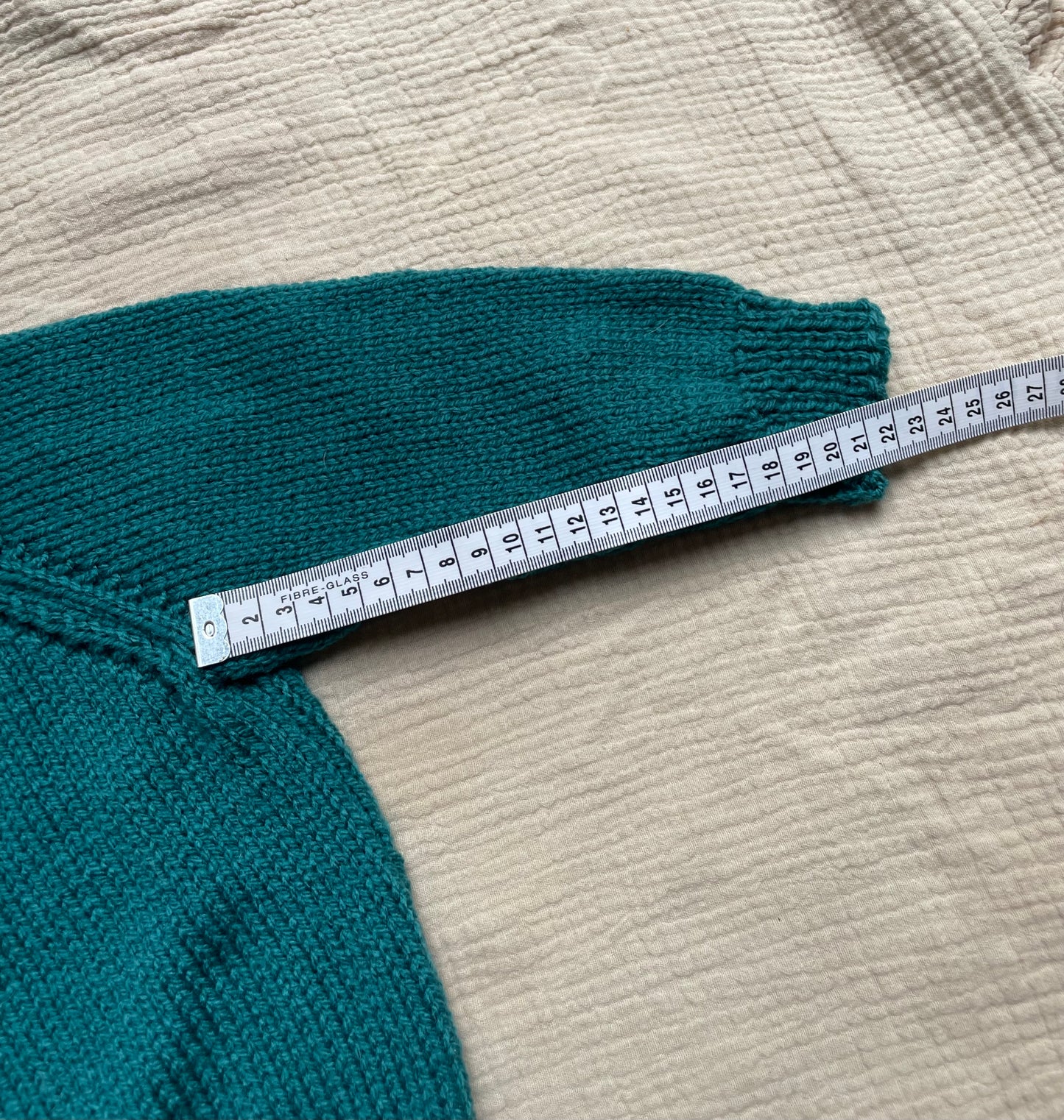 1-2 years teal cardigan