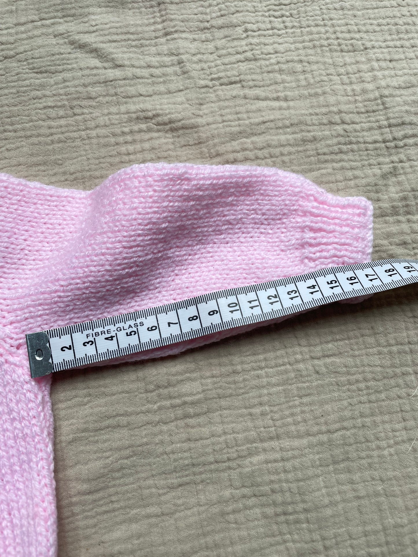 6-12m baby pink cardigan