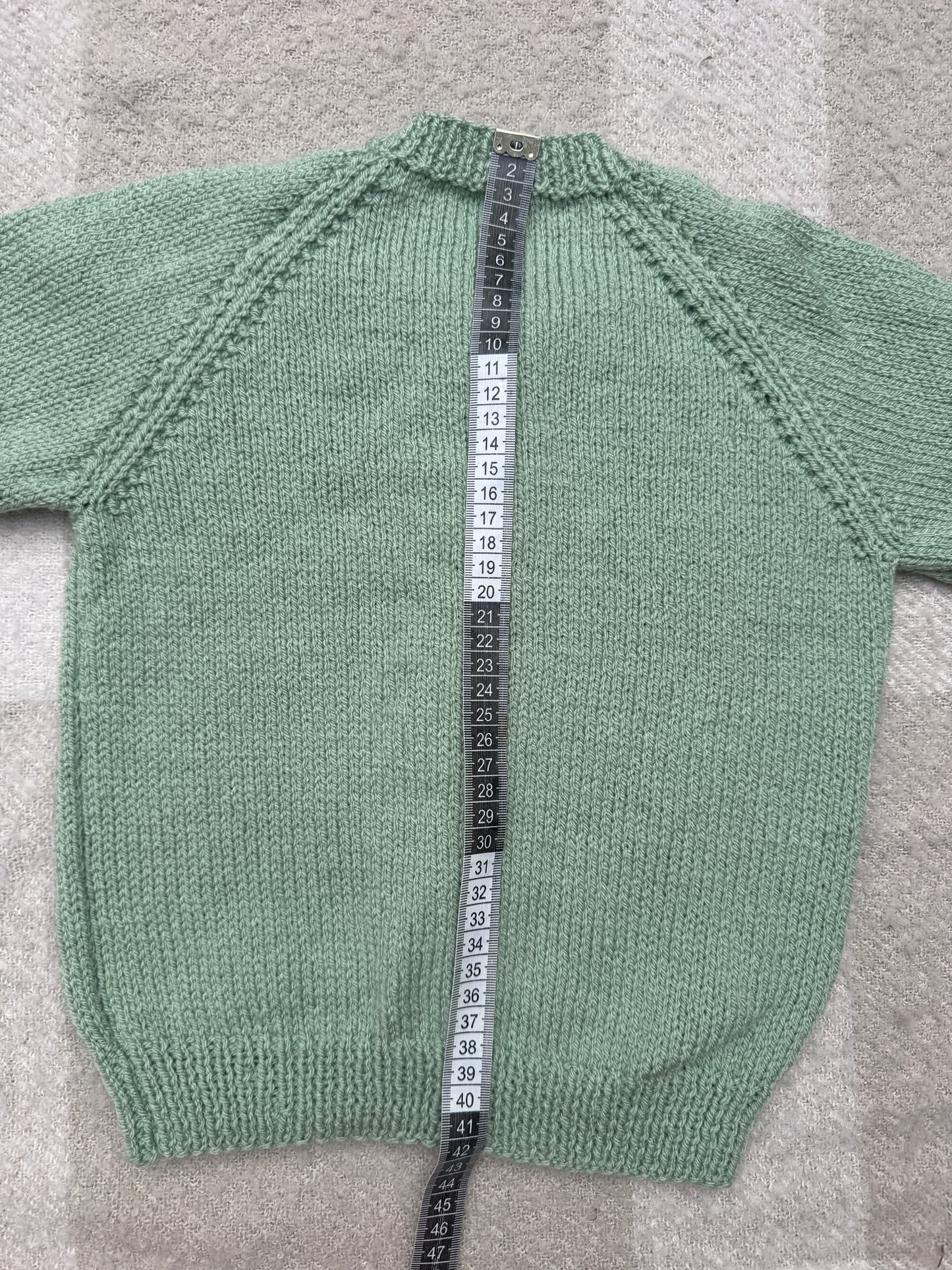 2-3 years pale sage cardigan