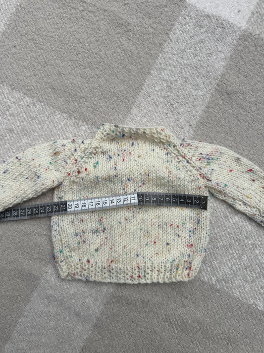 0-1m fleck cardigan