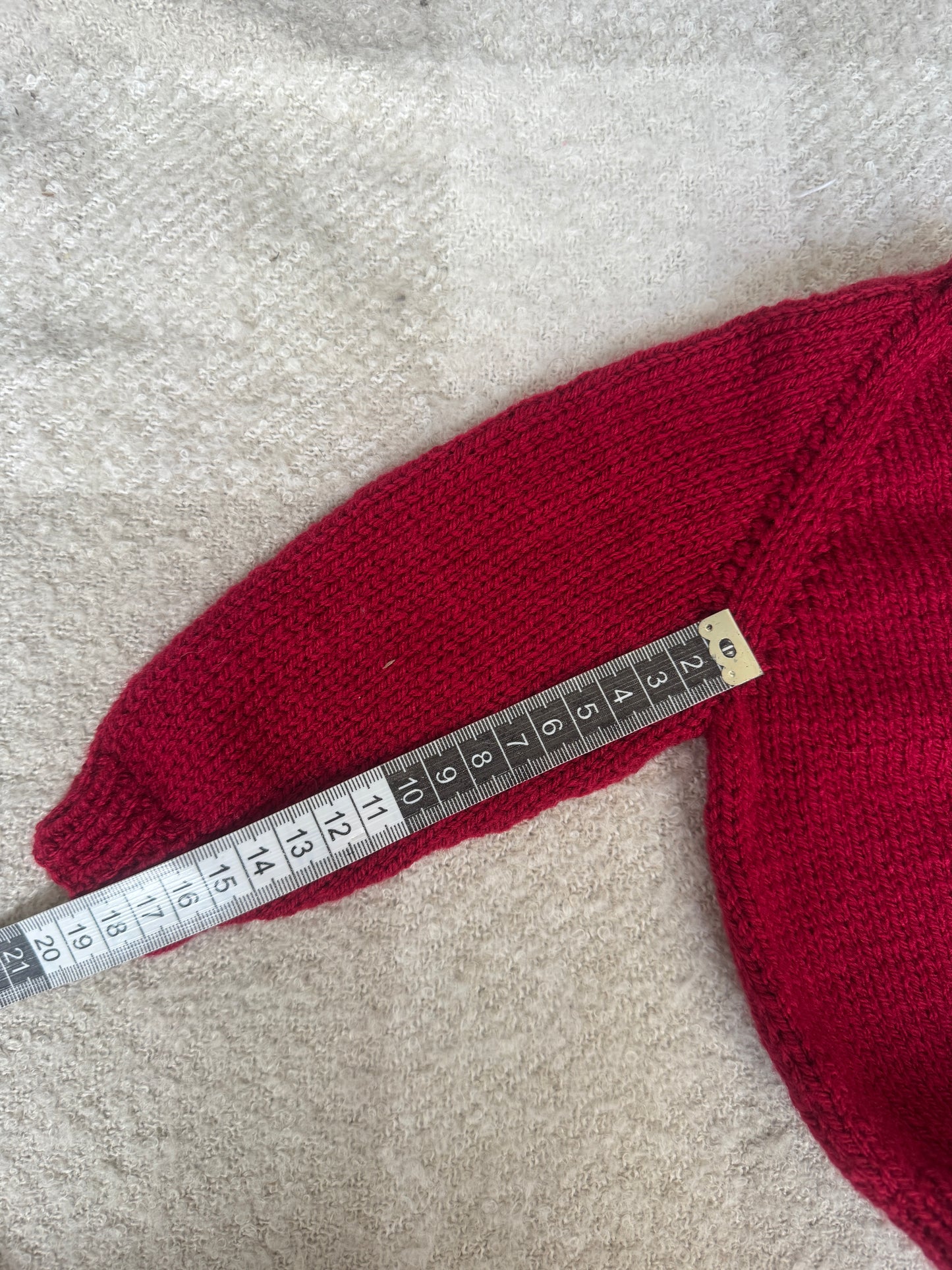 3-6m claret cardigan