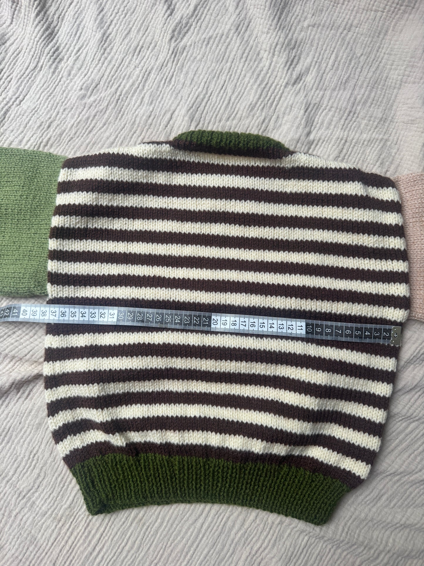 2-4 years stripe block jumper