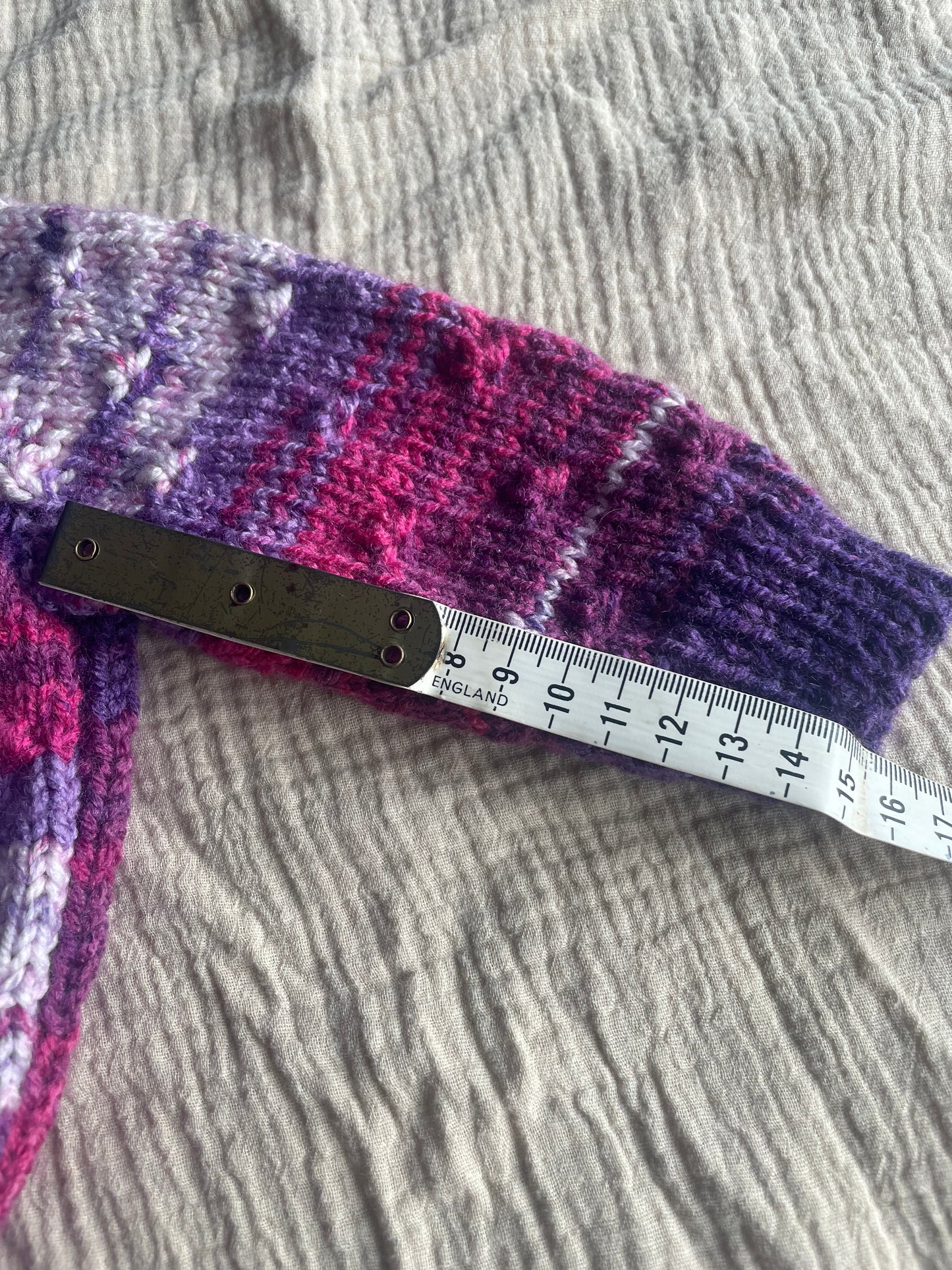 3-6m purple ombré cardigan