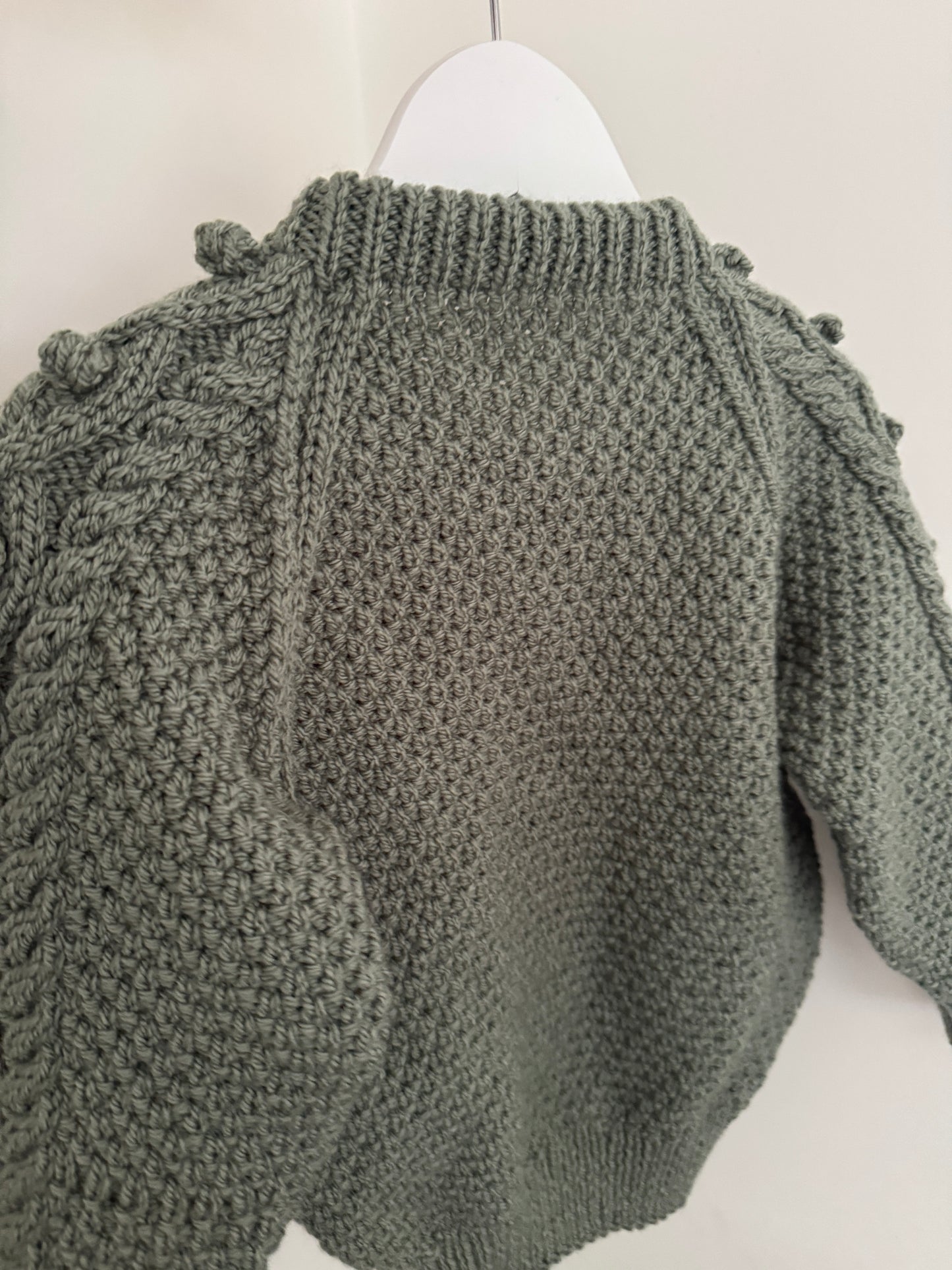 2-4 years pine green Cardigan