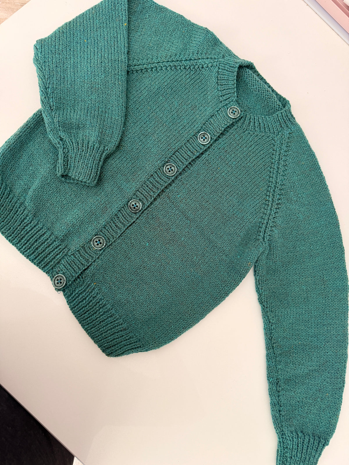 5-6 years juniper cardigan
