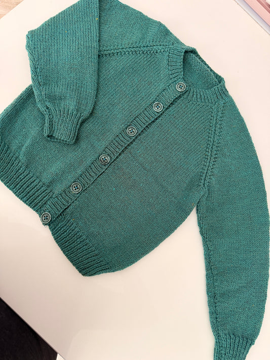5-6 years juniper cardigan