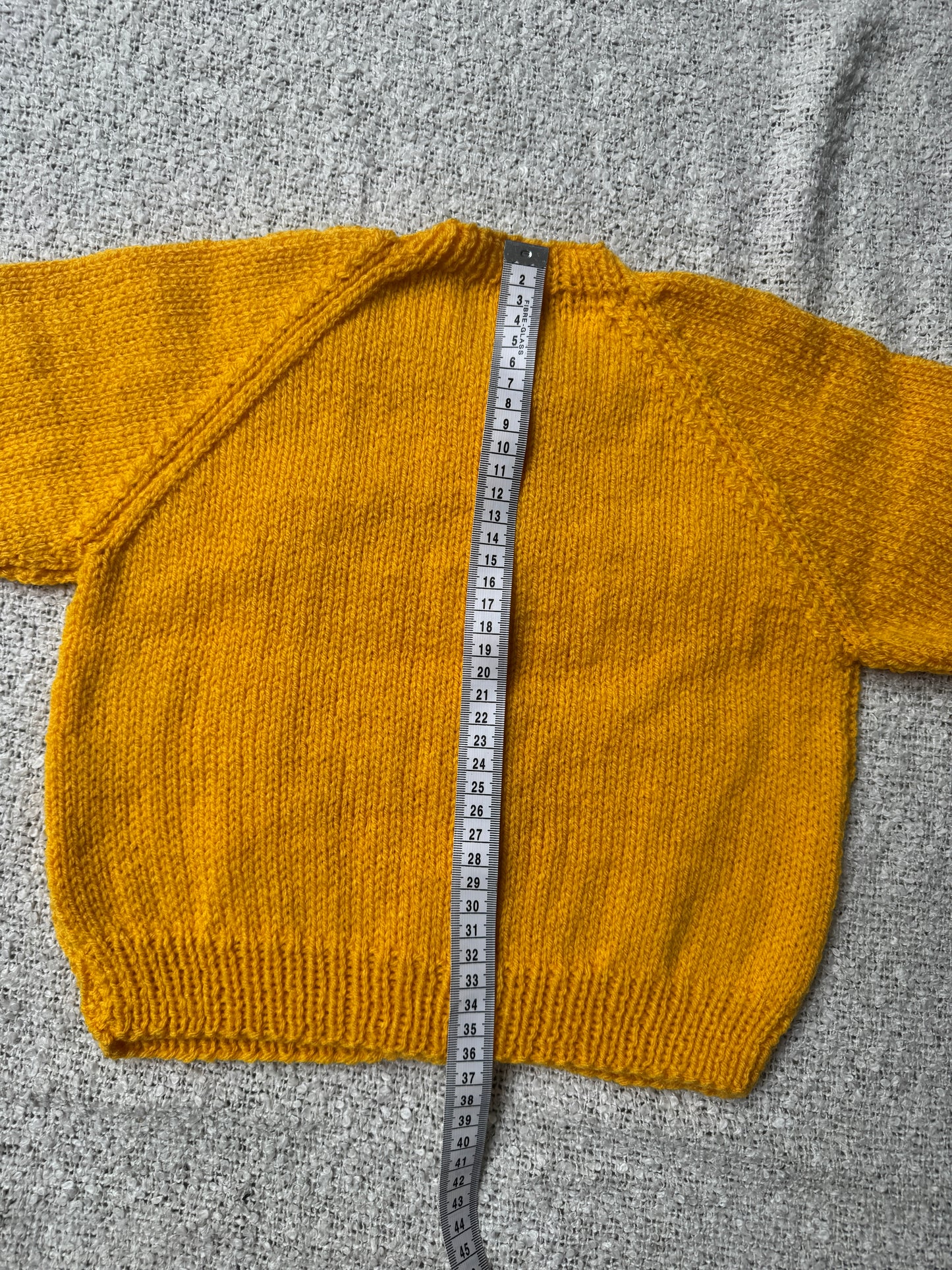 2-3 years gold cardigan
