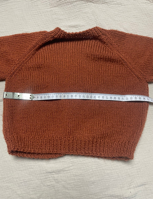 2-3 years copper cardigan