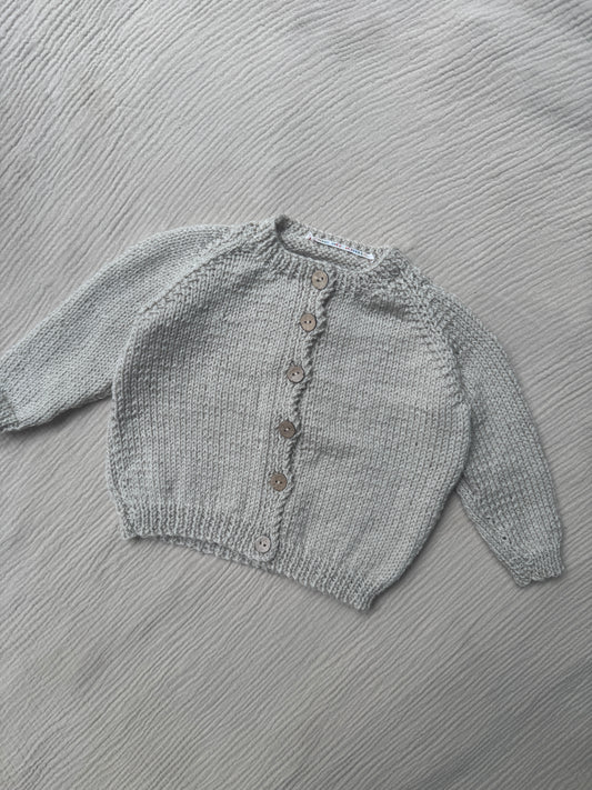 12-18m parchment cardigan