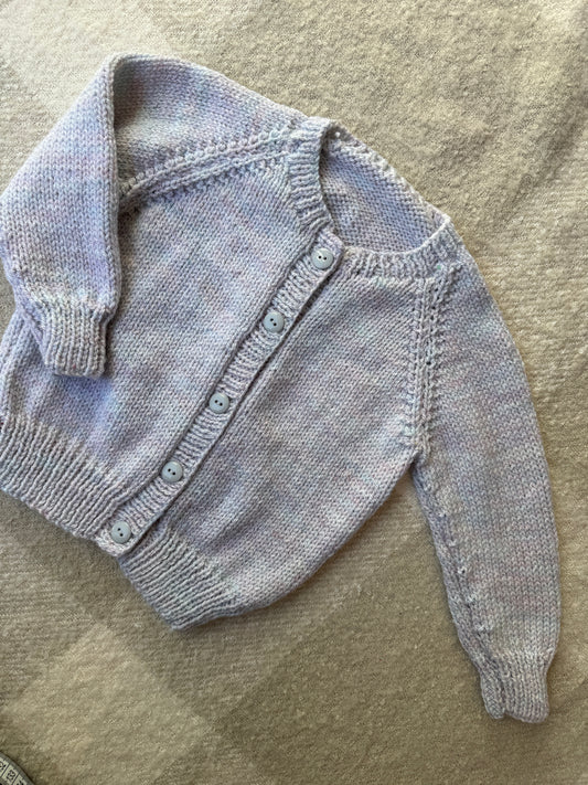 12-18m multi fleck cardigan