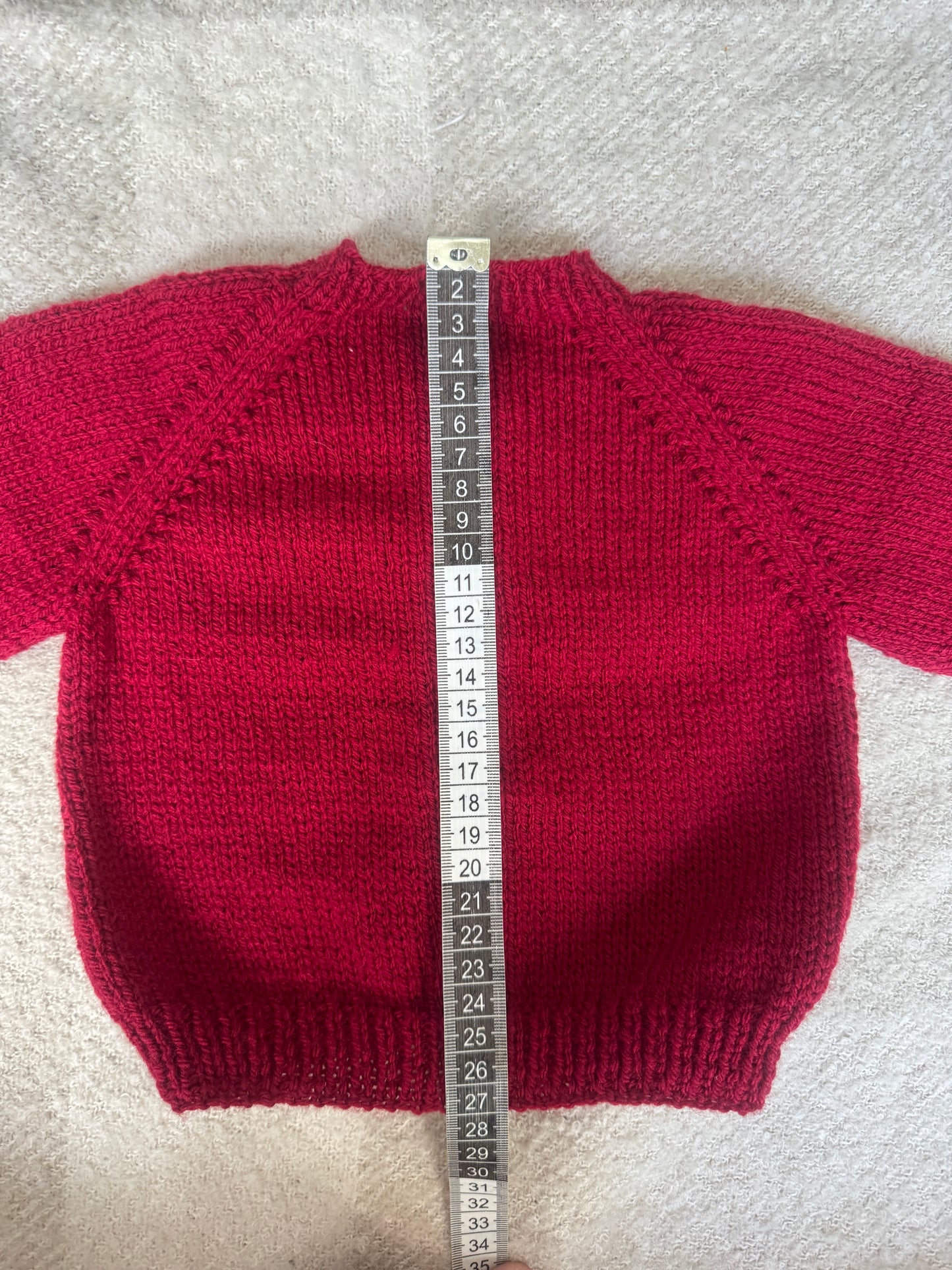 3-6m claret cardigan