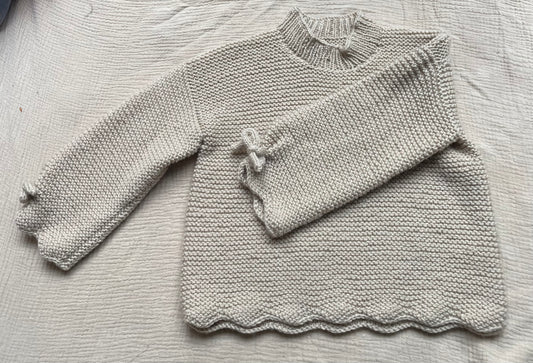 3-4 years parchment jumper