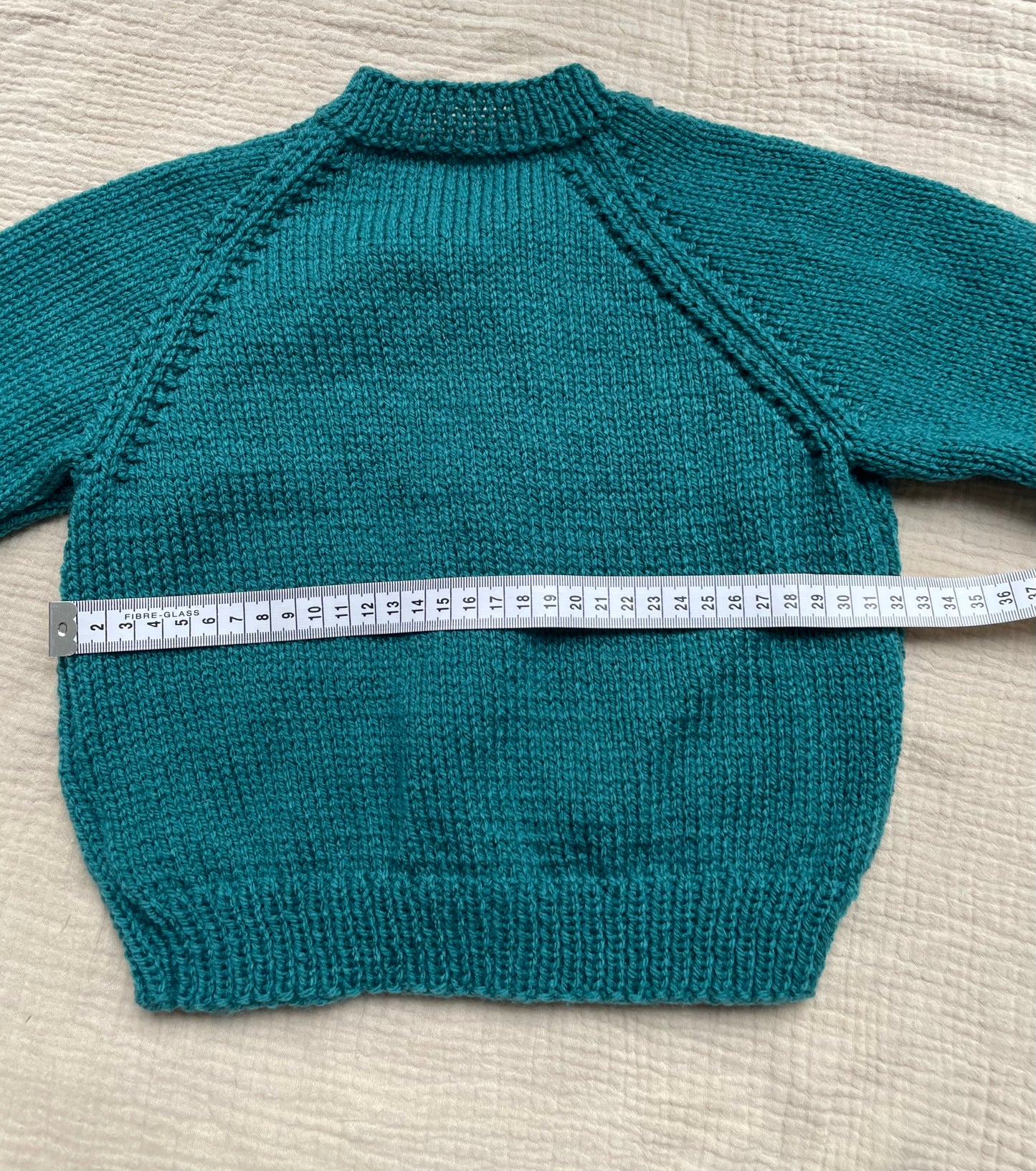 1-2 years teal cardigan