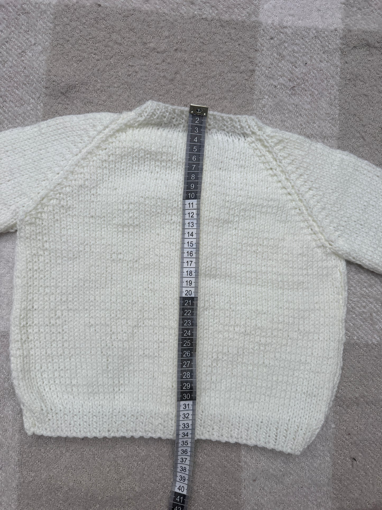 18-24m pale cream cardigan