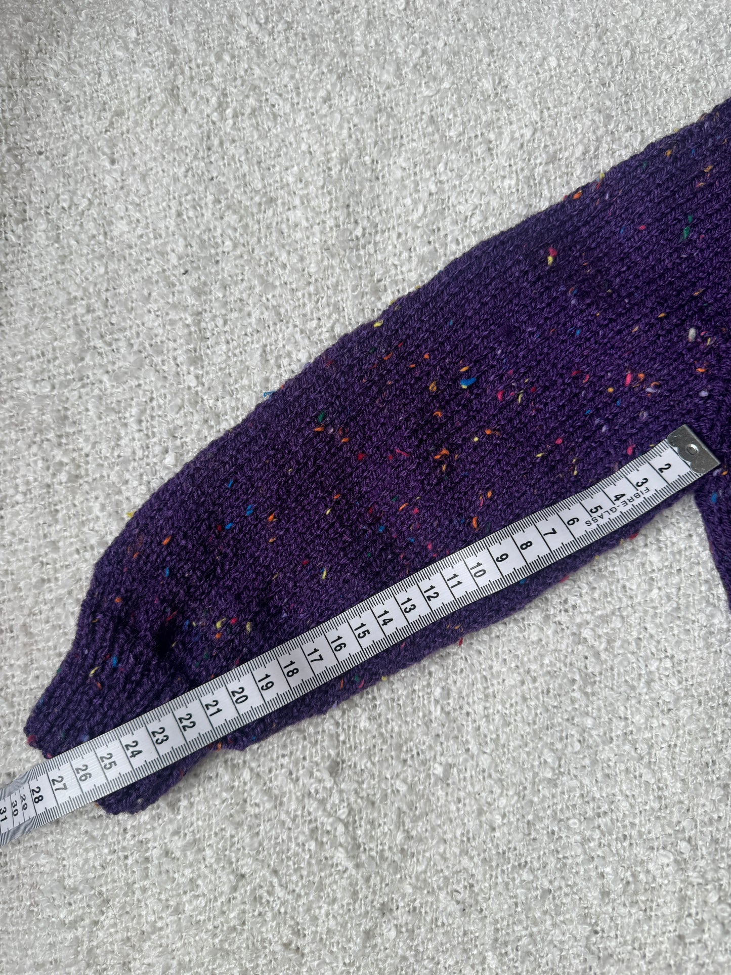 2-3 years purple fleck cardigan