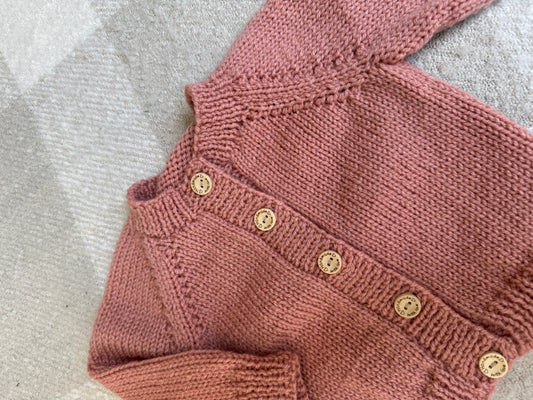3-6m Clay cardigan