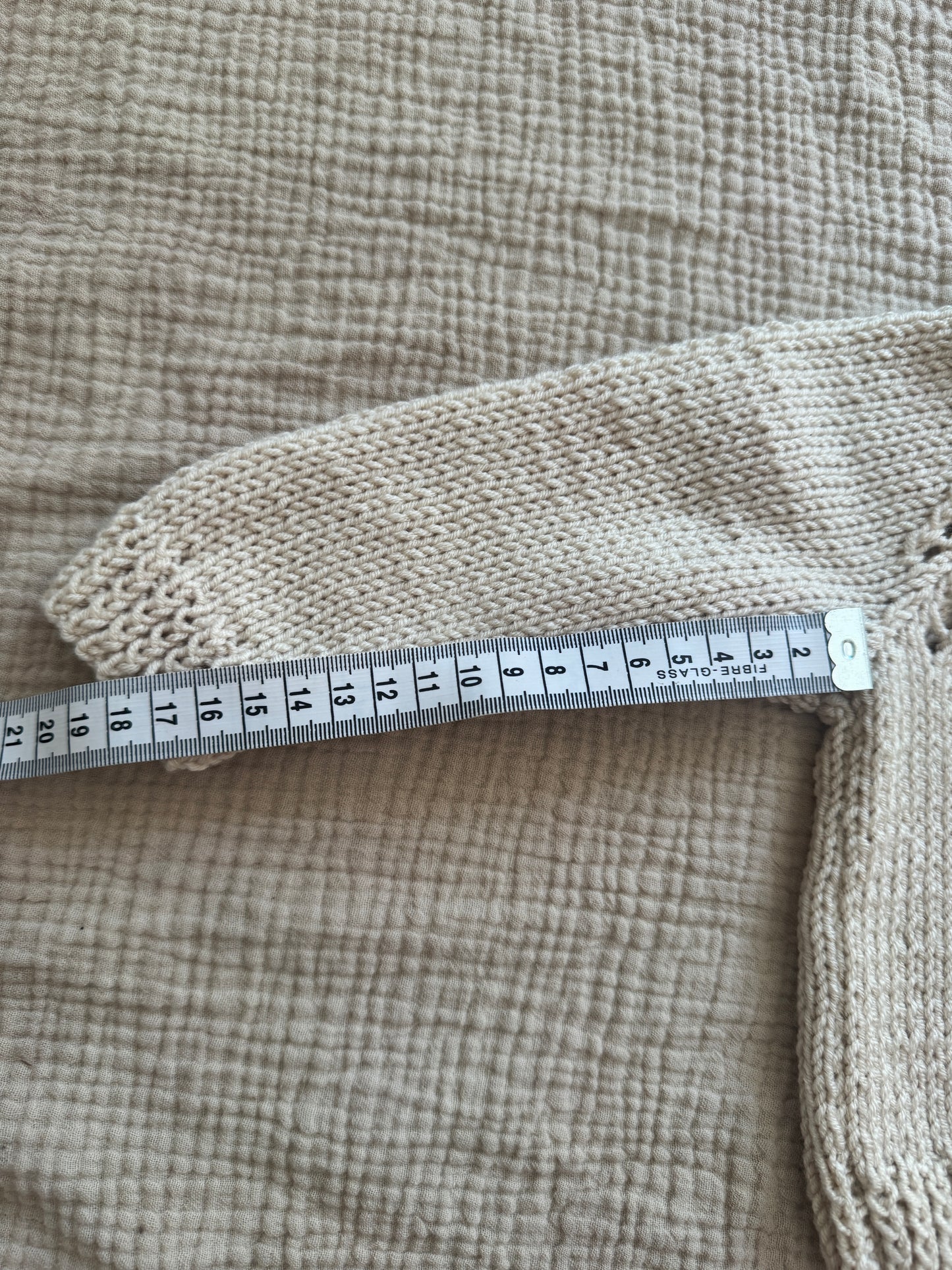 3-6m parchment Cardigan