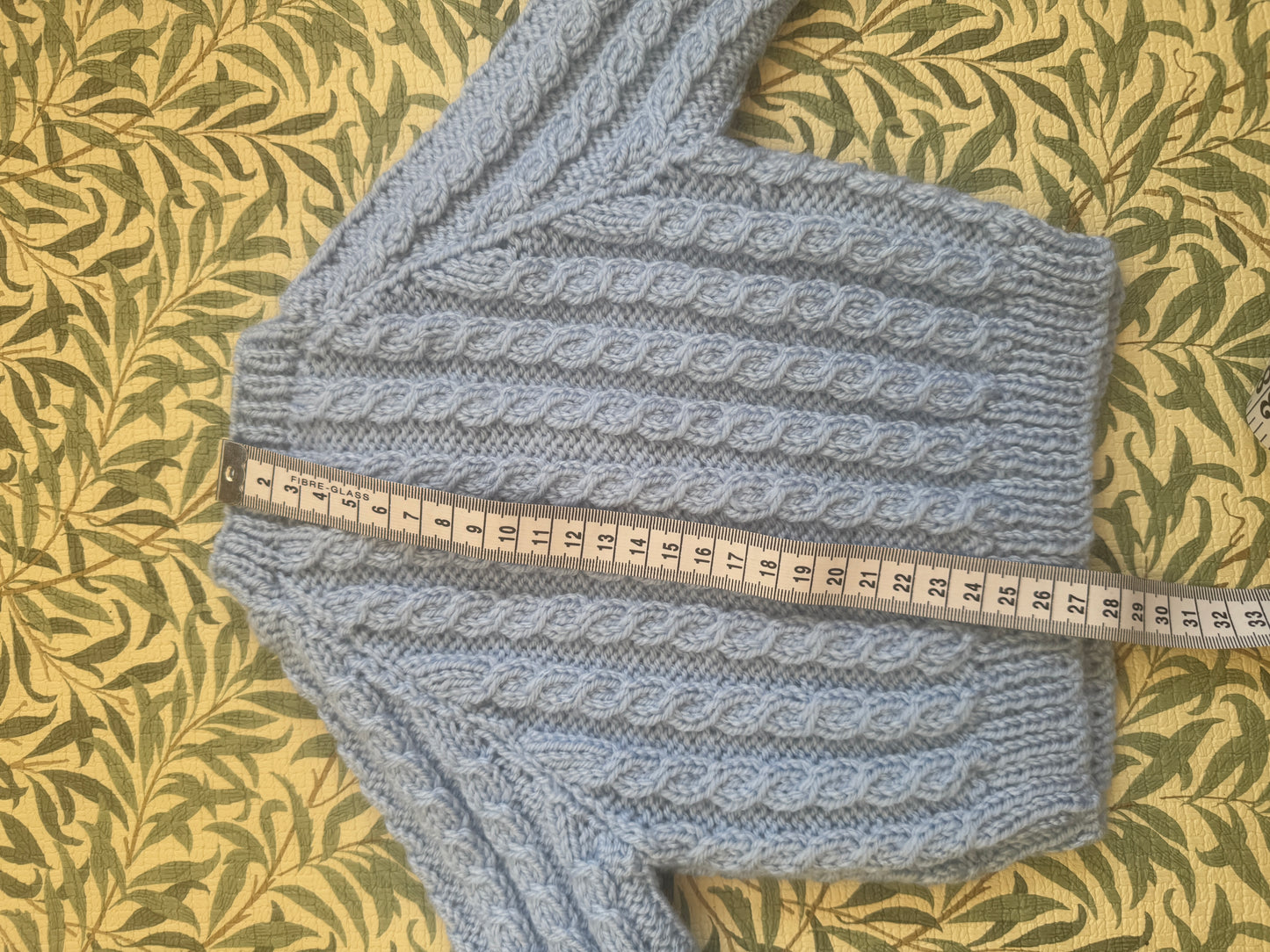 0-3m blue cardigan