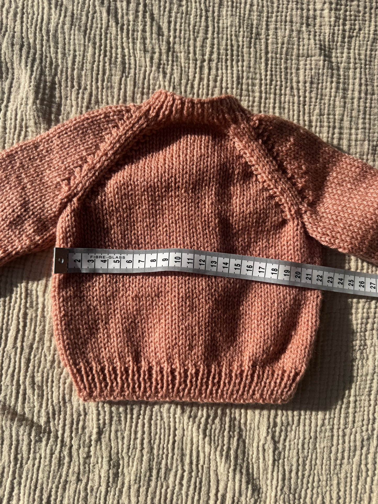 0-3m clay cardigan