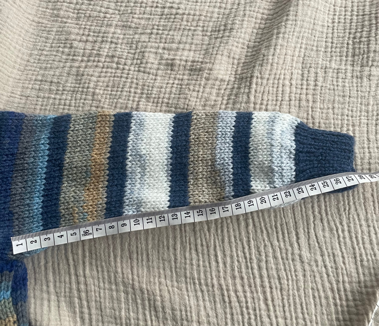 3-4 years navy striped cardigan