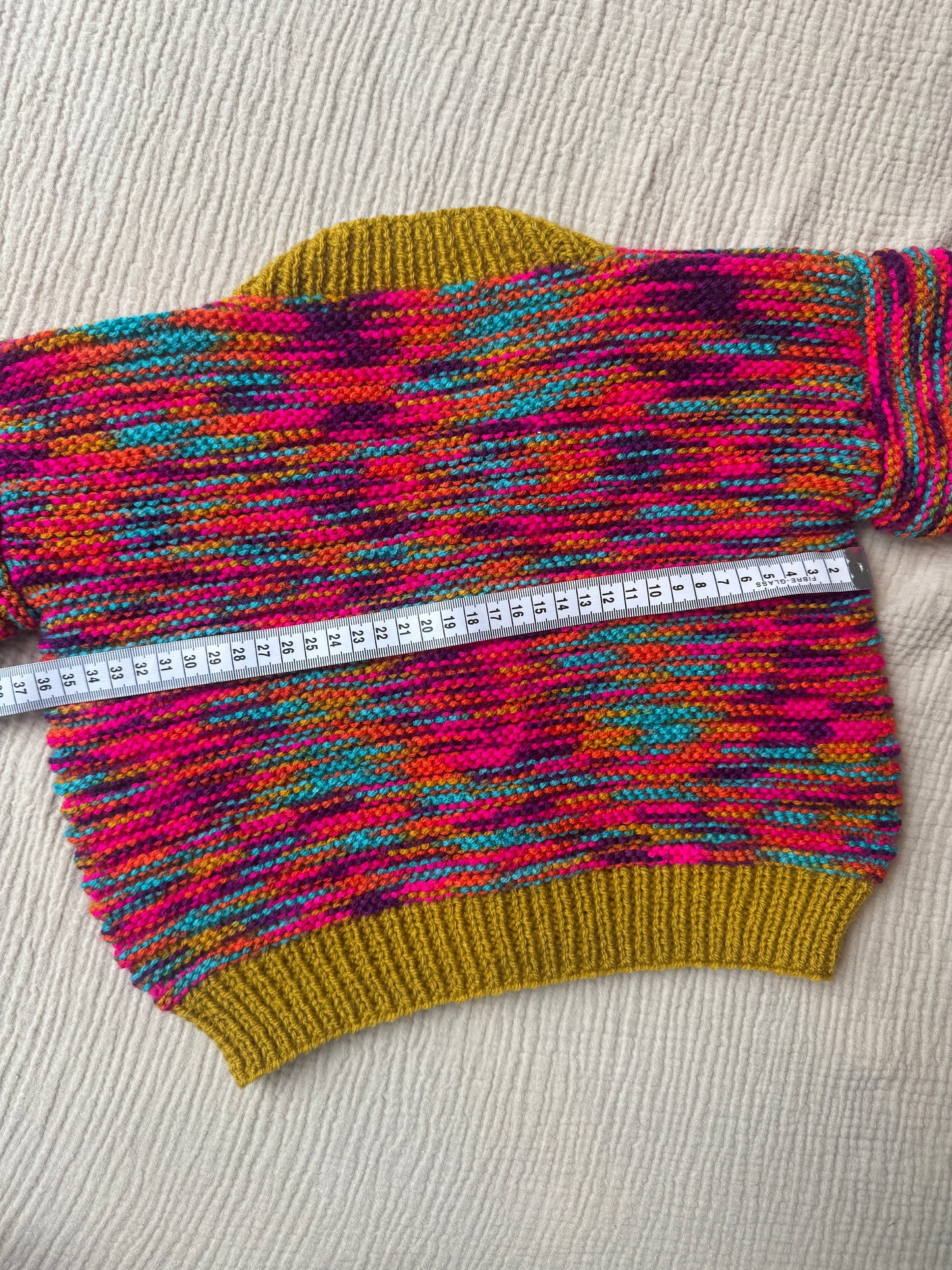 2-4 years slouchy multi cardigan