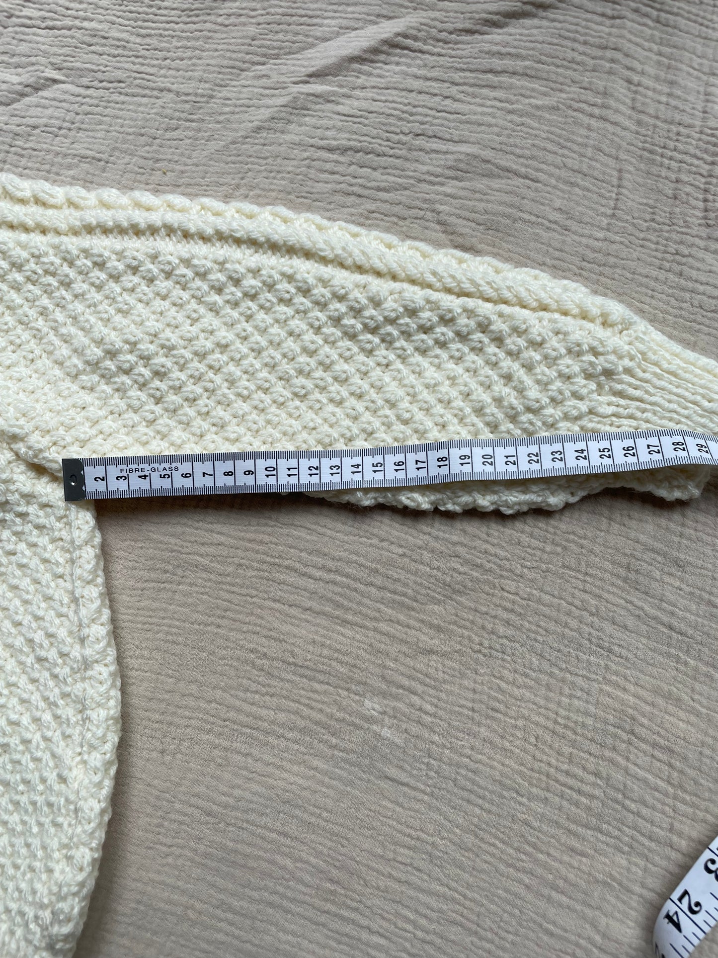 5-6 years cream Aran jumper
