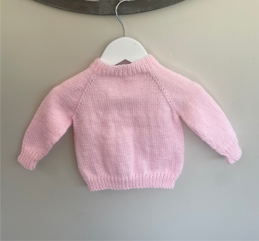 3-6 months light pink Cardigan