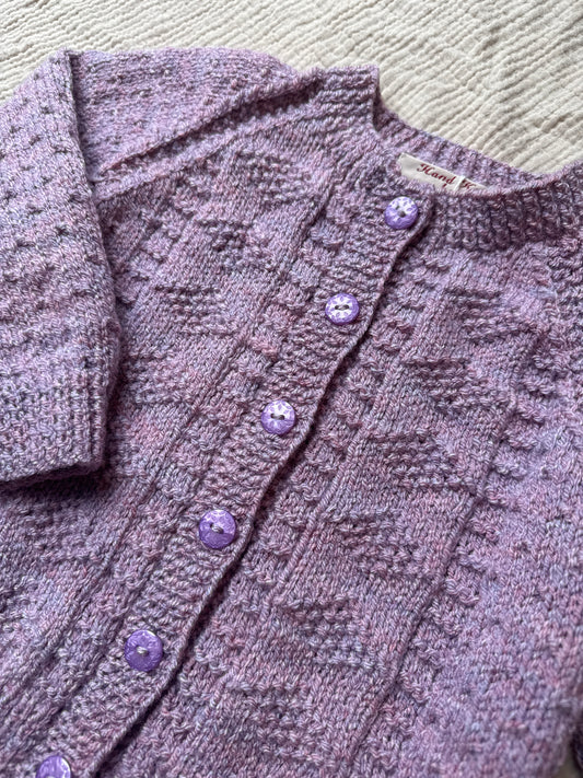 18-24 months Heather fleck cardigan