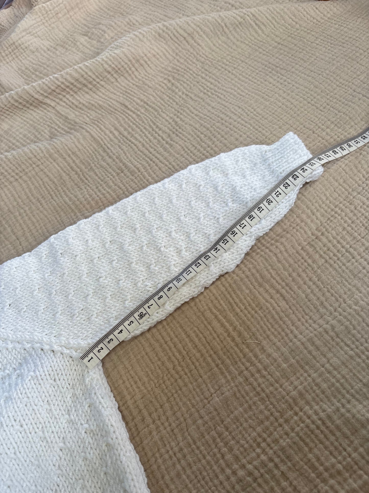 1-2 years white cardigan