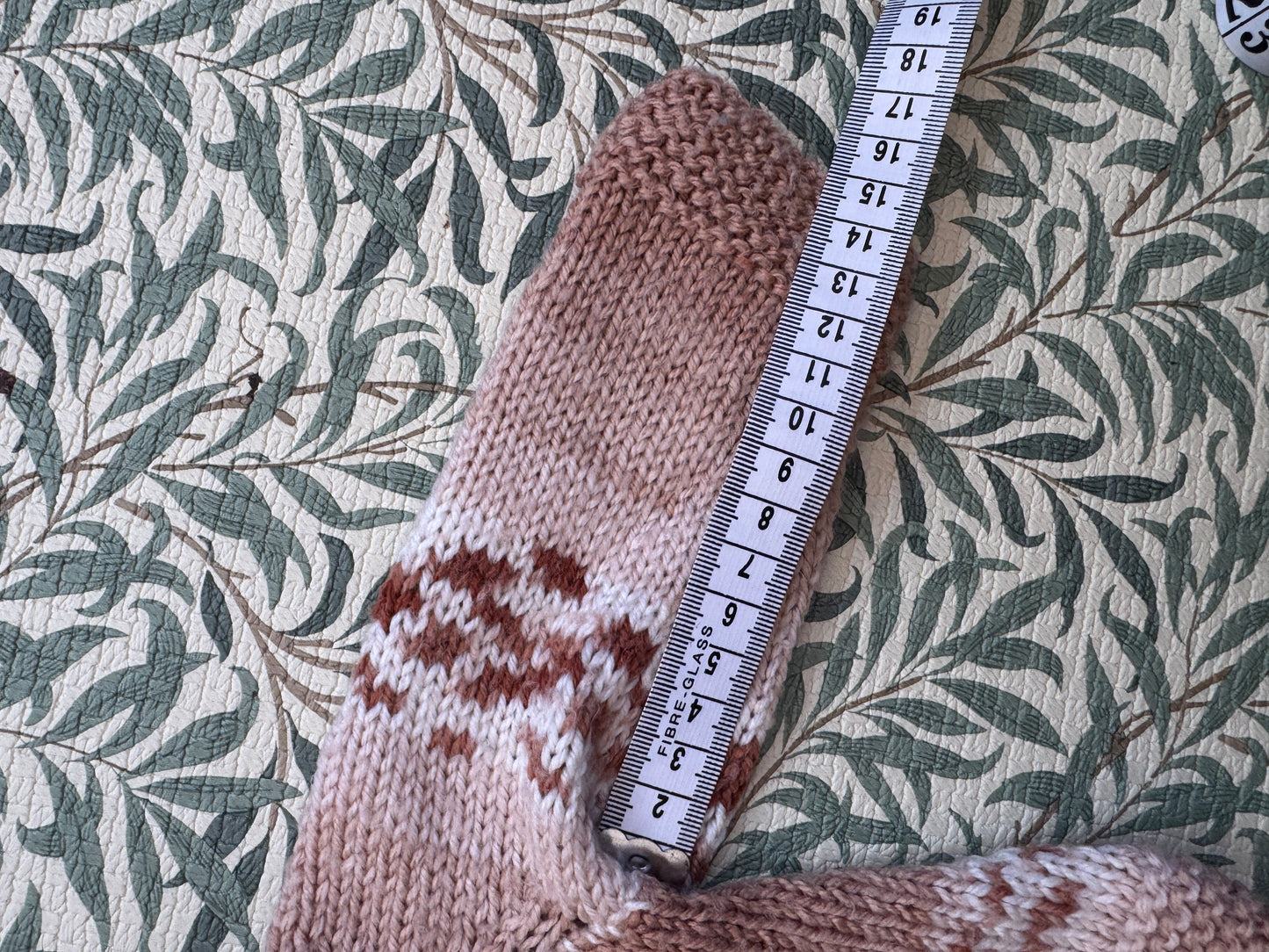 0-3m brown pattern cardigan