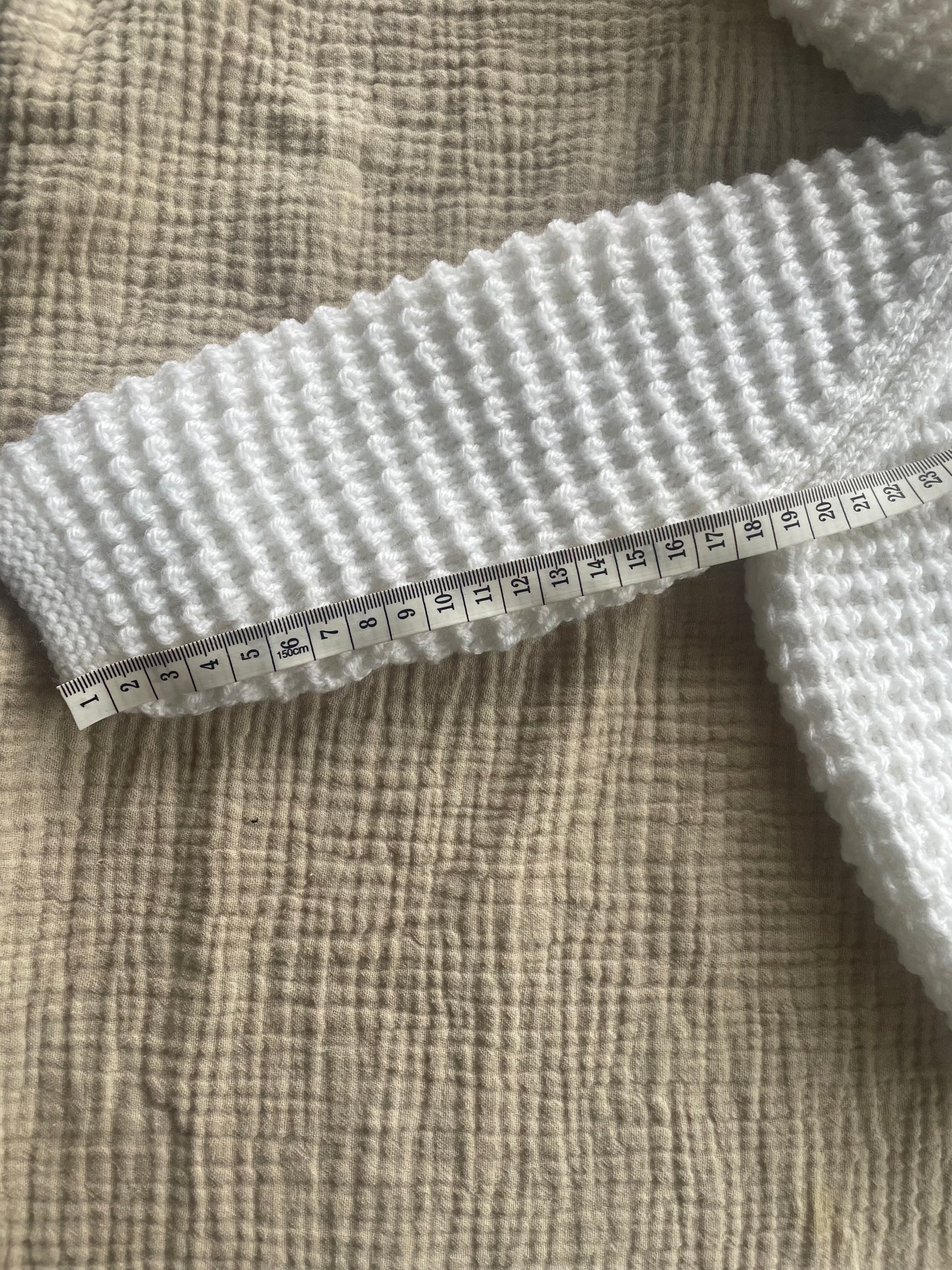 2-3years white hooded cardigan