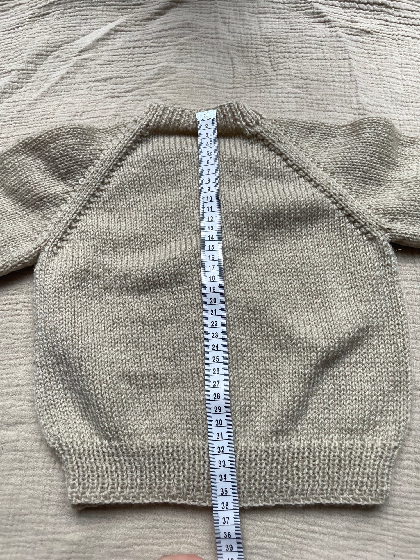 2-3 years parchment cardigan