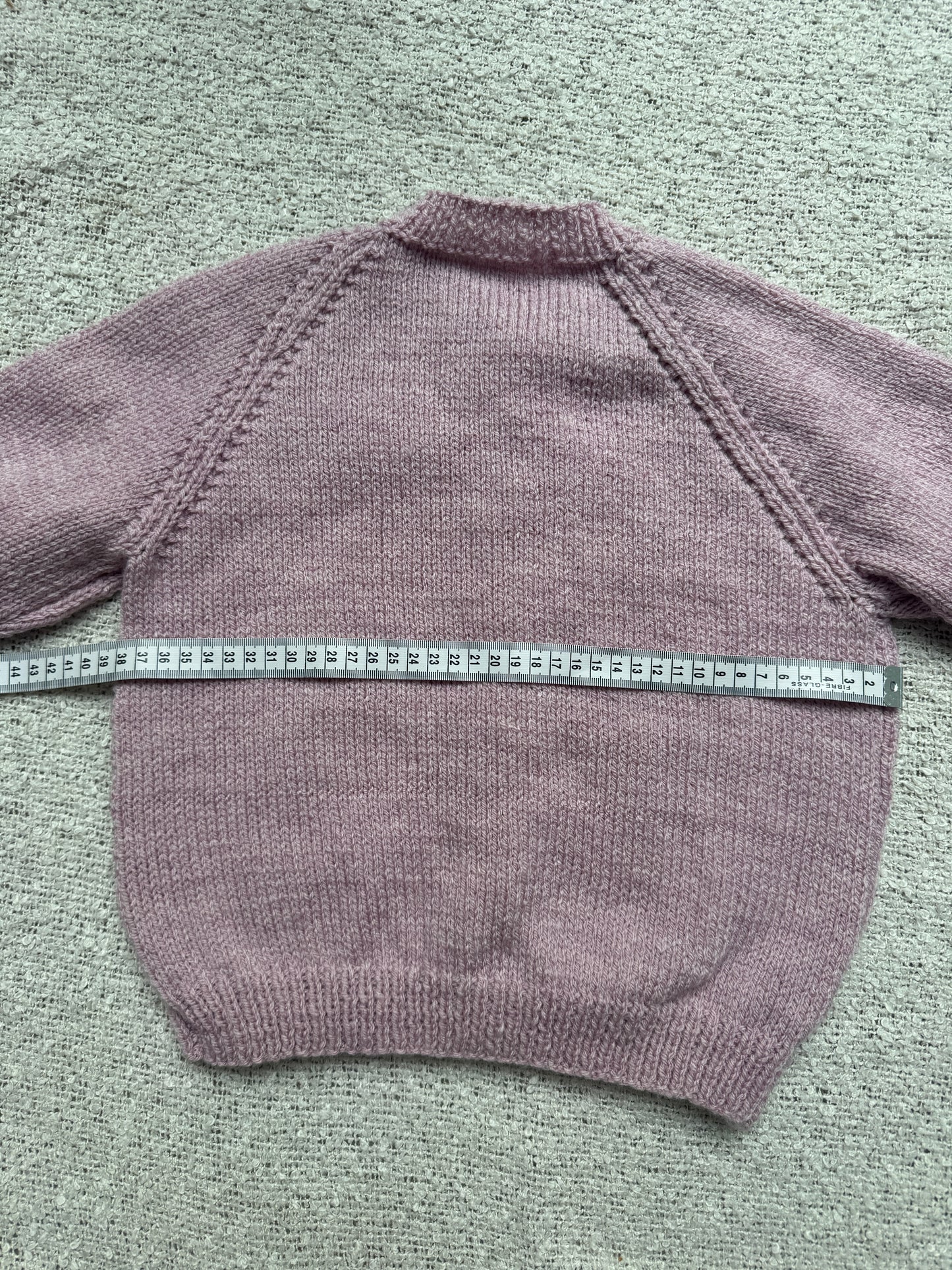 3-4 years mauve marle cardigan