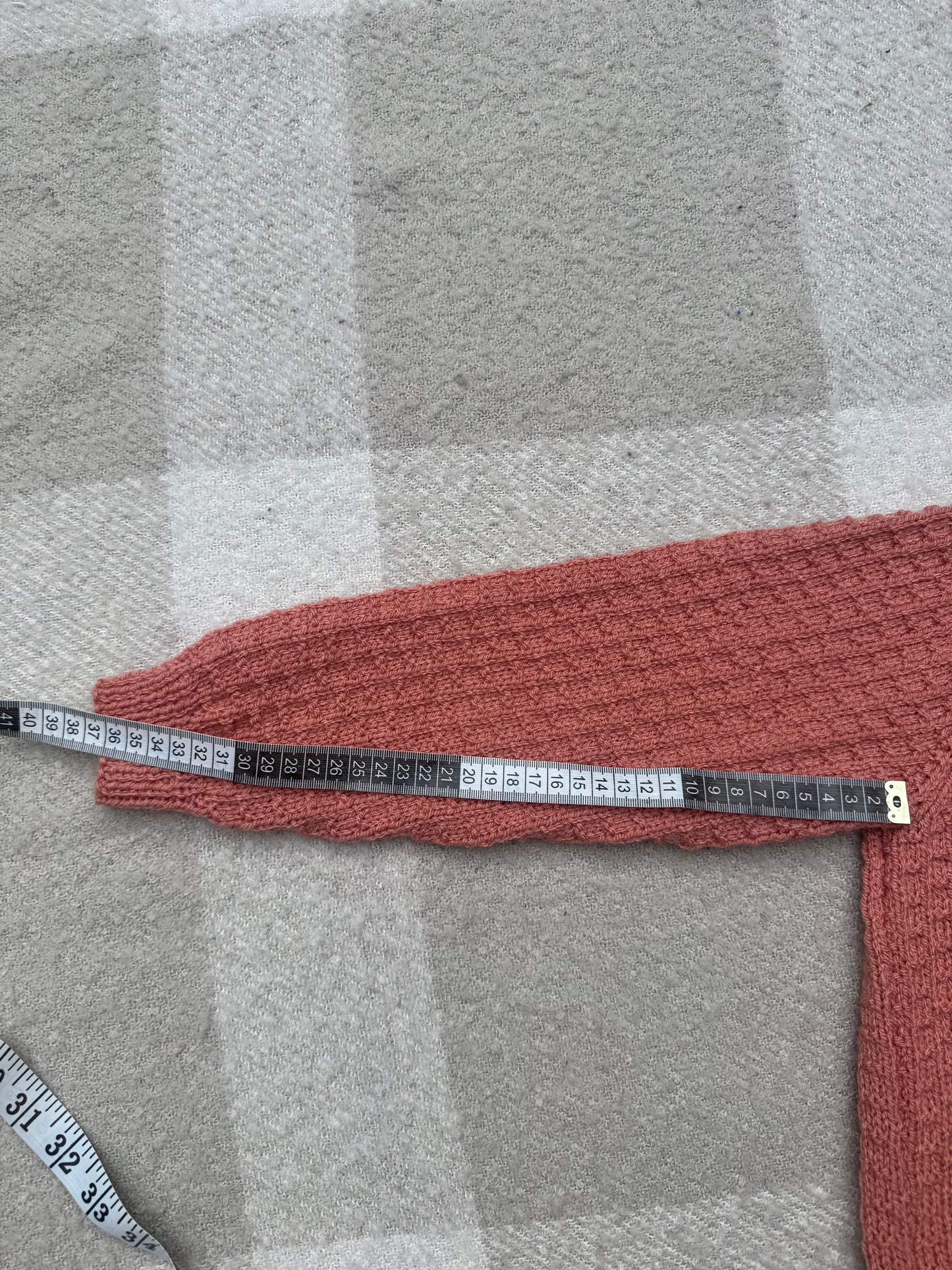 4-6 years vintage peach cardigan