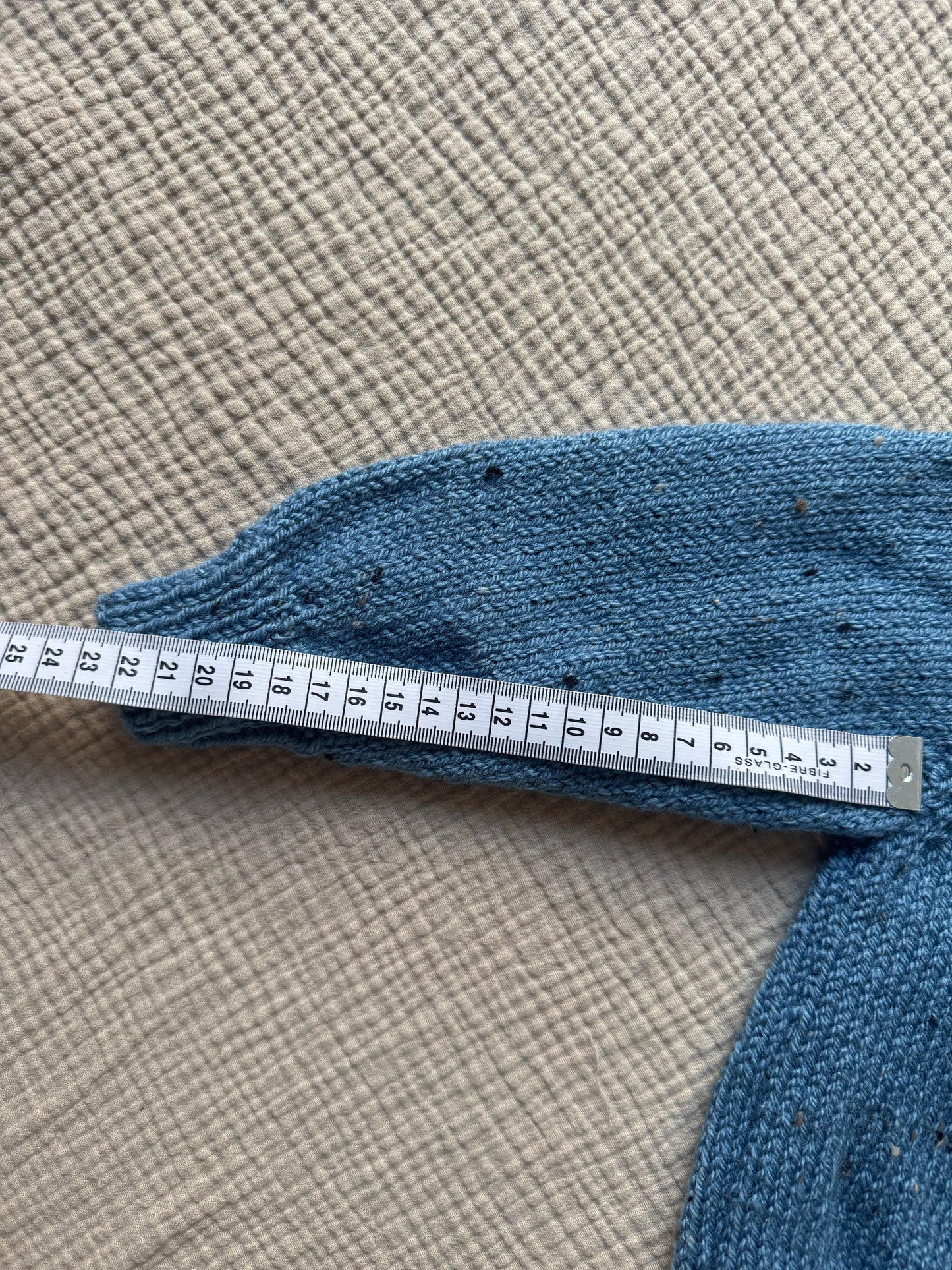 1-2 years blue fleck cardigan