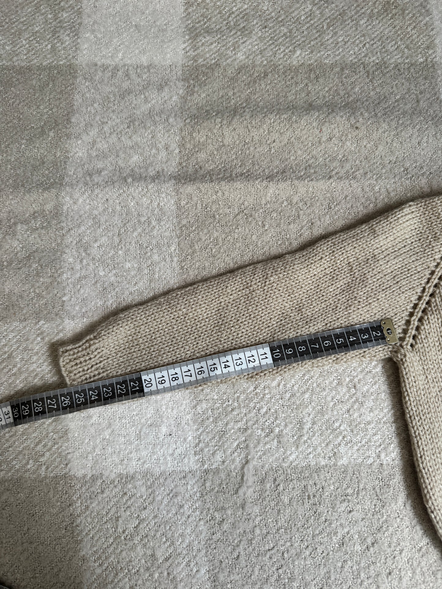 9-15m parchment  cardigan