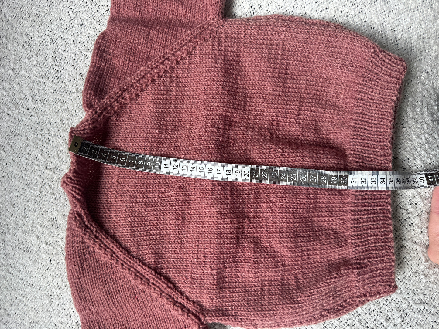 18-24m chestnut cardigan with fox