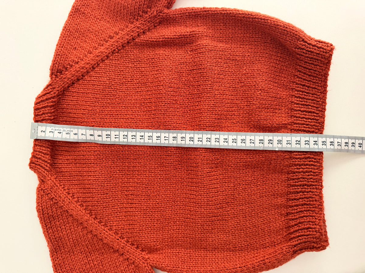 1-2 years copper cardigan