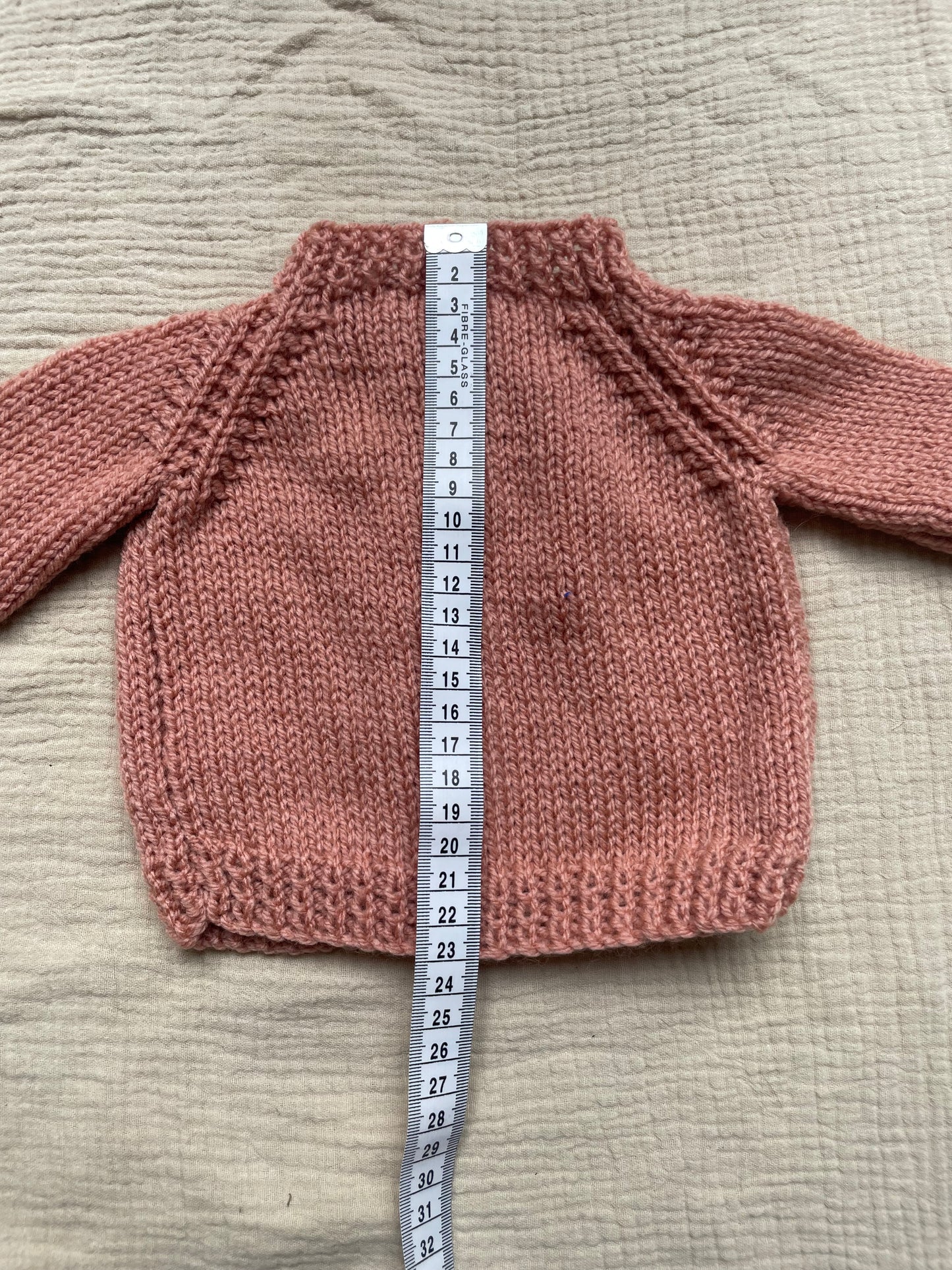 0-3m clay cardigan