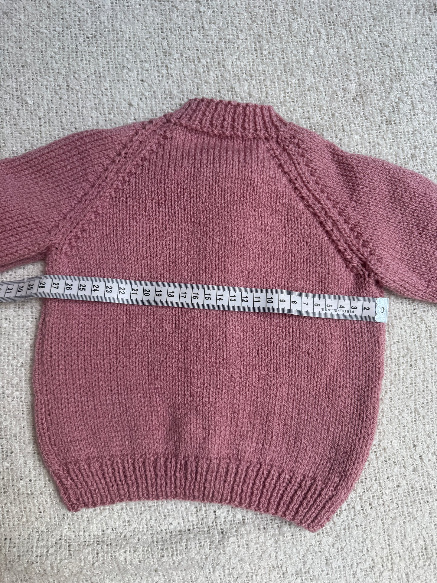 9-12months pale rose cardigan